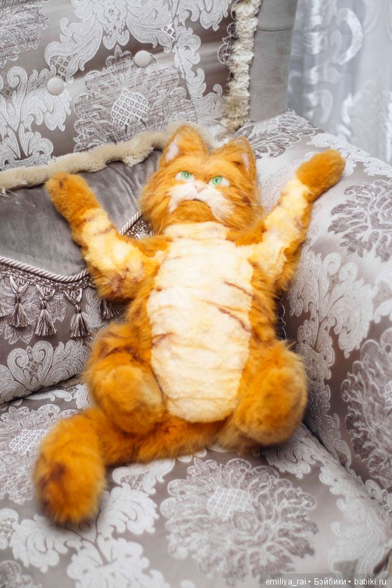 Кот Гарфилд — Авторские мишки Тедди и друзья: фото (фото 5)