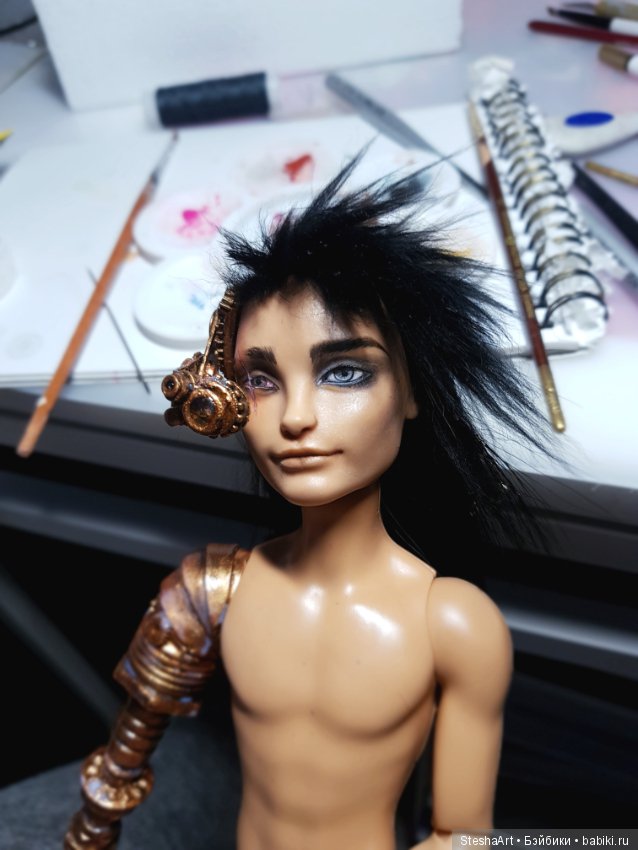 Необычный хулиган ООАК. Мои эксперименты в стиле стимпанк (фото 2)