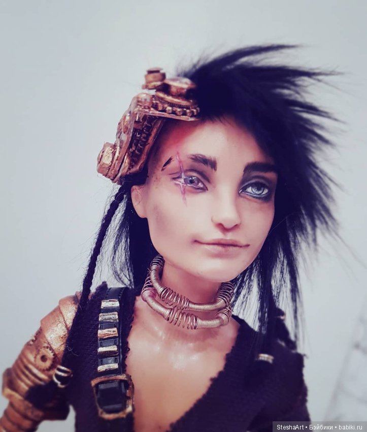 Необычный хулиган ООАК. Мои эксперименты в стиле стимпанк (фото 8)