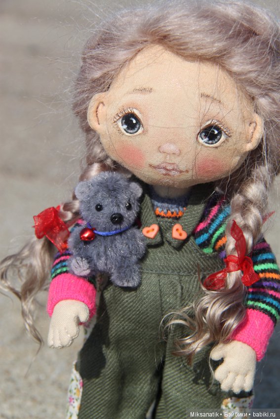 Моя Каролинка — Авторские текстильные куклы: Вальдорфские (фото 5)