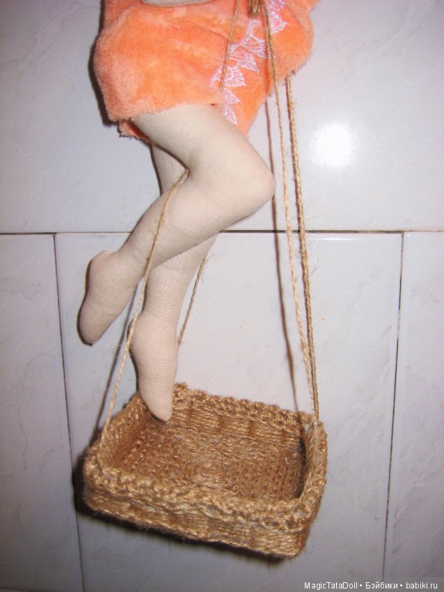 И снова 2 кокетки, текстильные куклы для ванной комнаты (фото 5)