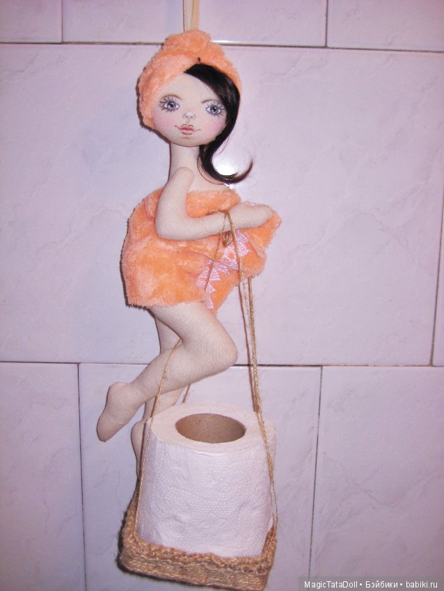 Сувенирная кукла из шпагата своими руками