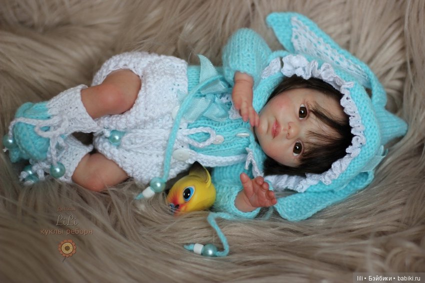 Малыши мини реборн из молда Nessa (фото 8)