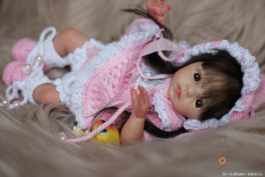 Малыши мини реборн из молда Nessa