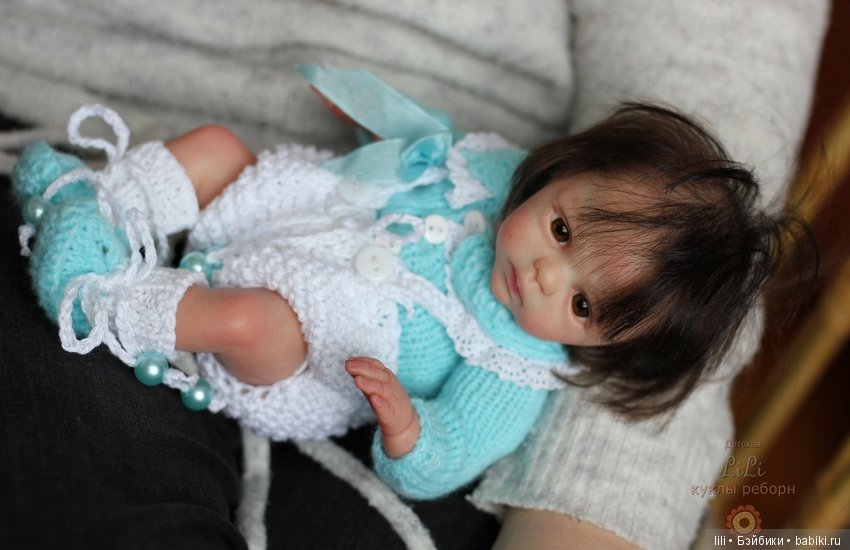 Малыши мини реборн из молда Nessa
