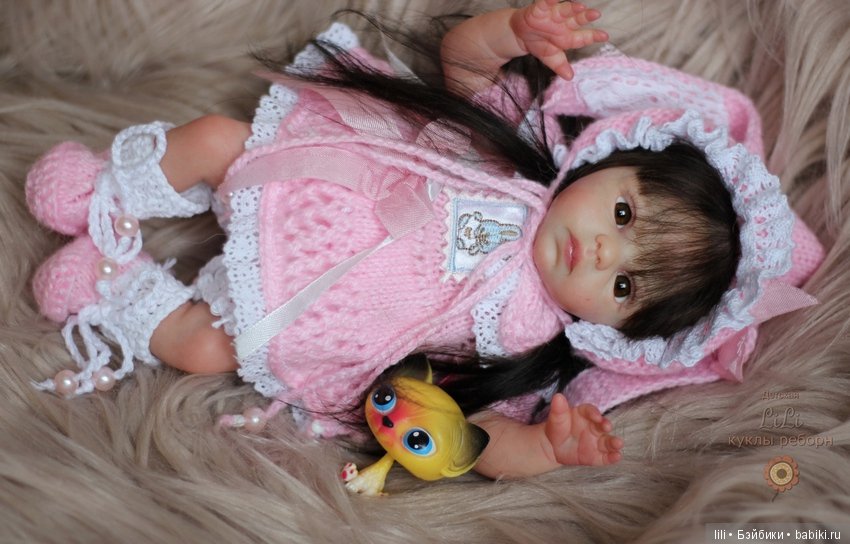 Малыши мини реборн из молда Nessa