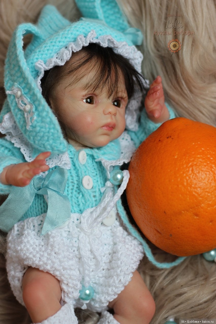 Малыши мини реборн из молда Nessa