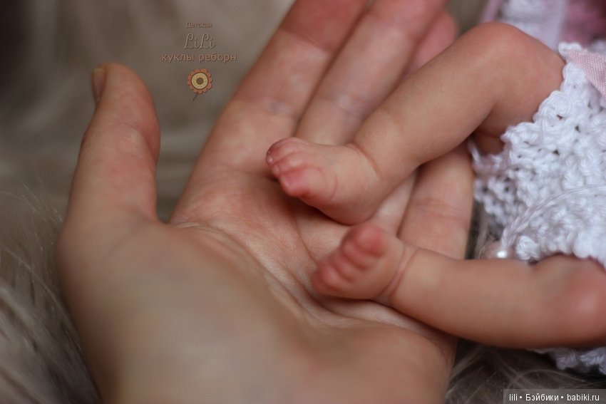 Малыши мини реборн из молда Nessa