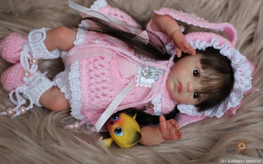Малыши мини реборн из молда Nessa