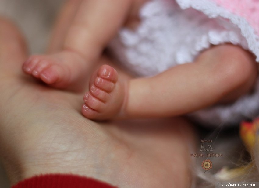 Малыши мини реборн из молда Nessa