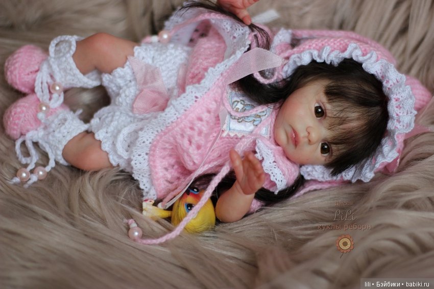Малыши мини реборн из молда Nessa
