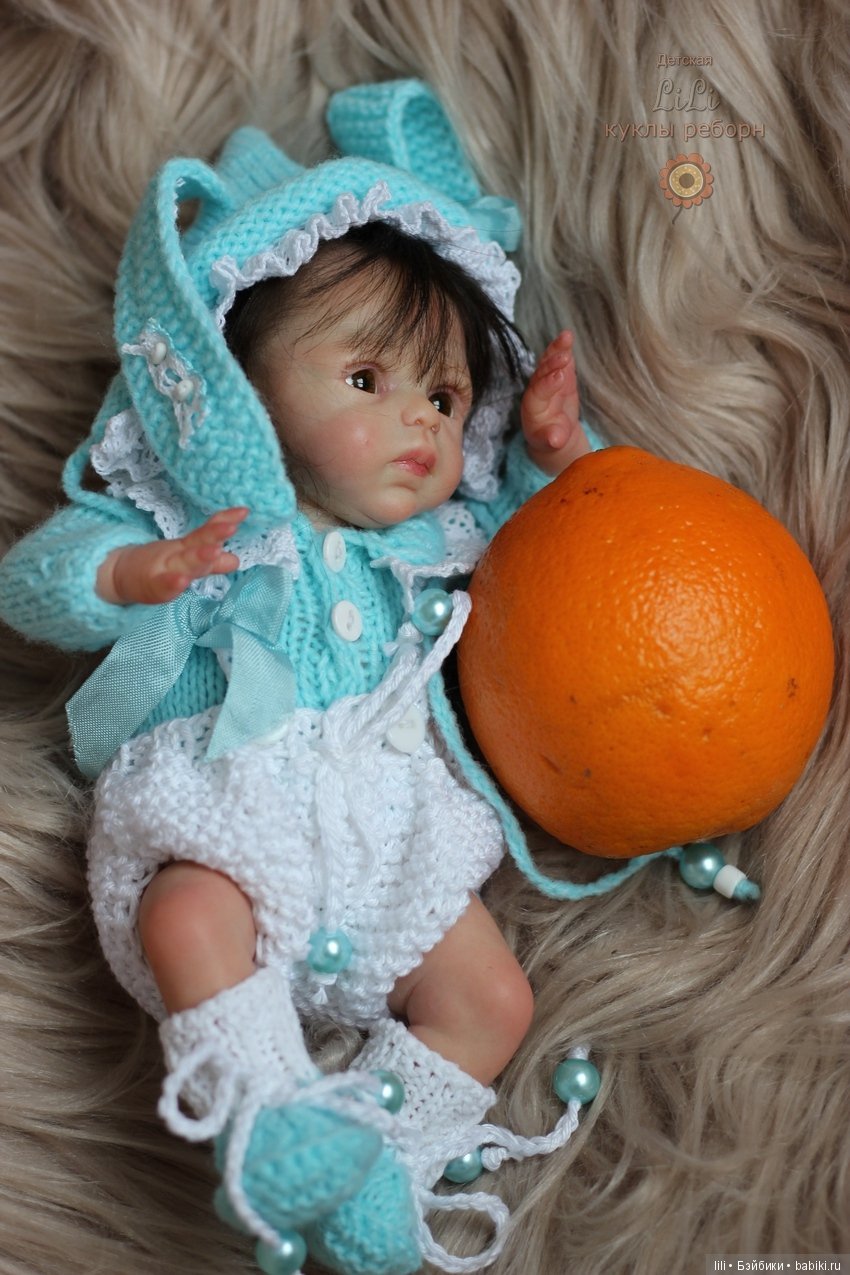 Малыши мини реборн из молда Nessa