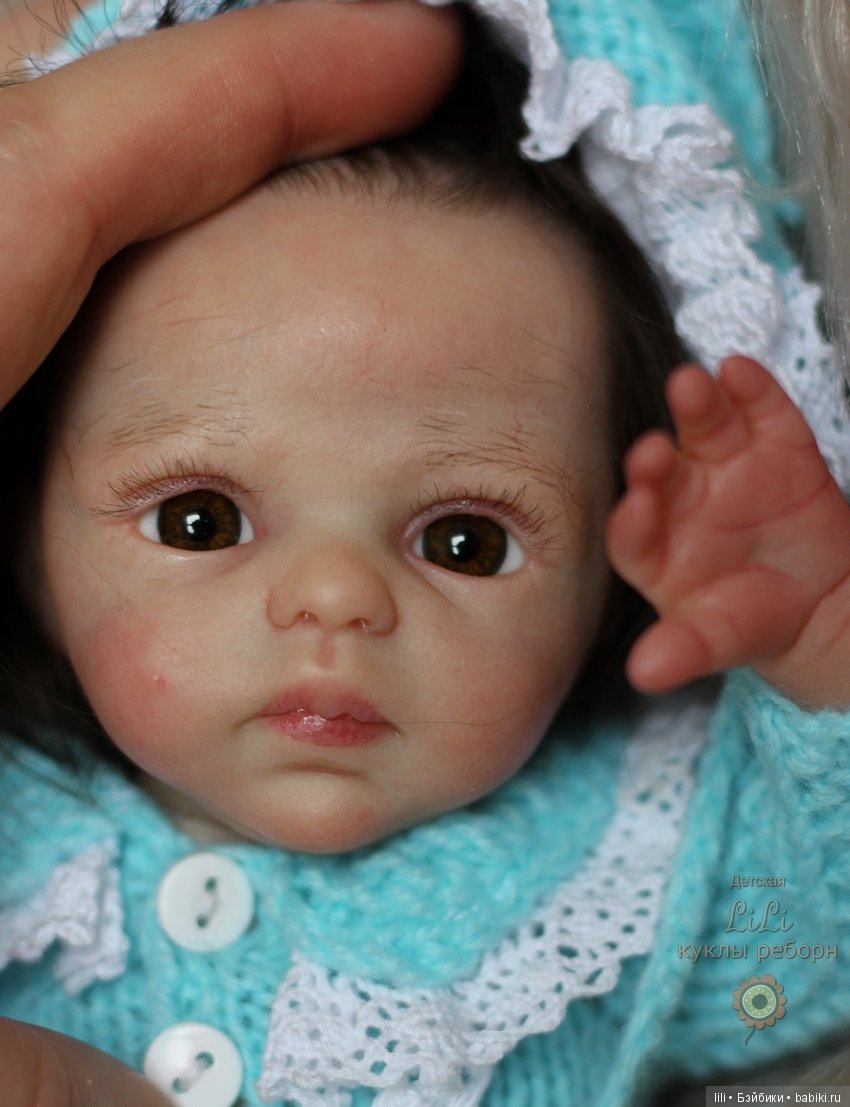 Малыши мини реборн из молда Nessa