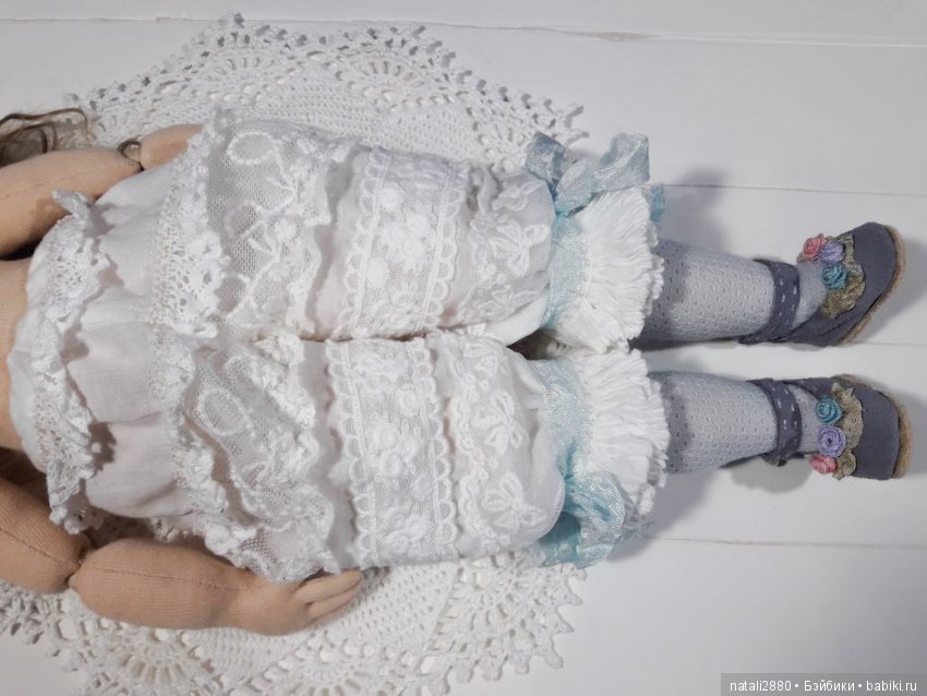 Наташа. Моя первая текстильная кукла (фото 10)