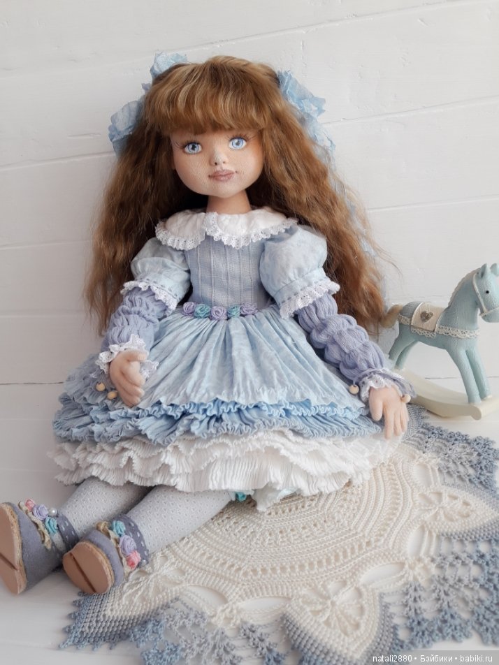 Наташа. Моя первая текстильная кукла (фото 2)