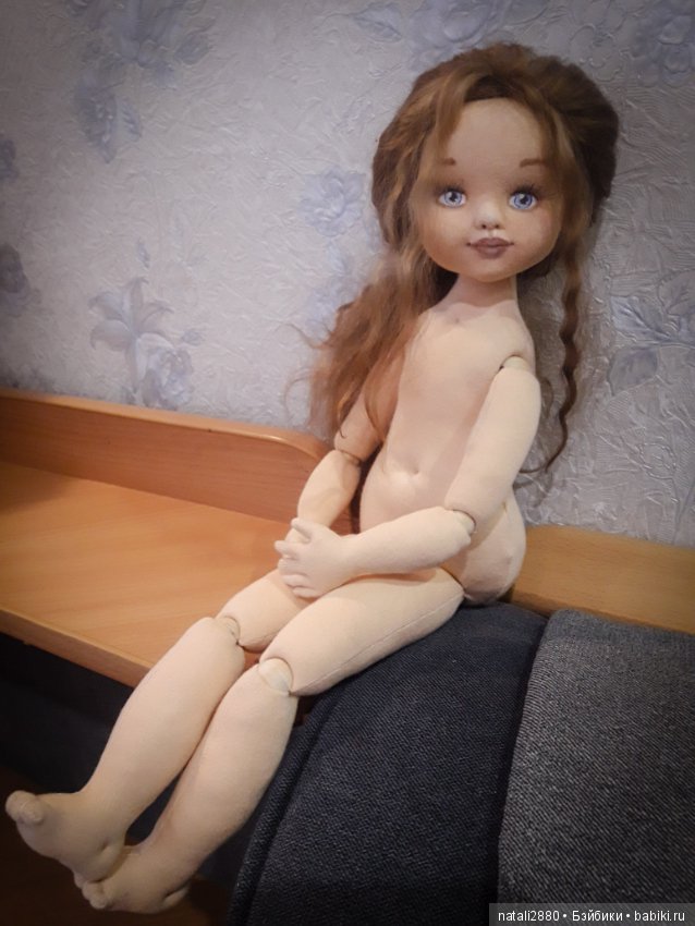 Наташа. Моя первая текстильная кукла