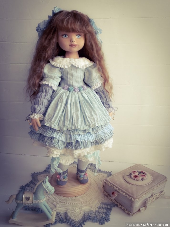 Наташа. Моя первая текстильная кукла (фото 3)