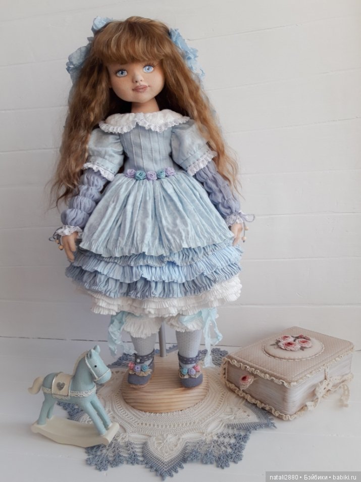 Наташа. Моя первая текстильная кукла