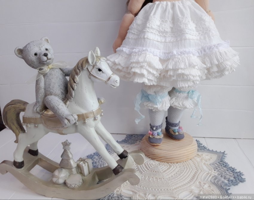 Наташа. Моя первая текстильная кукла (фото 8)