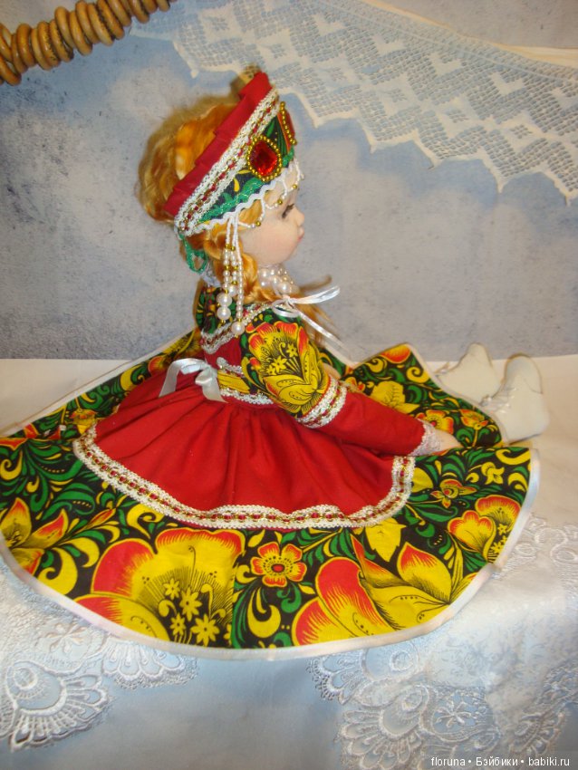 Текстильная кукла Аленка — Авторские текстильные куклы: Вальдорфские (фото 5)