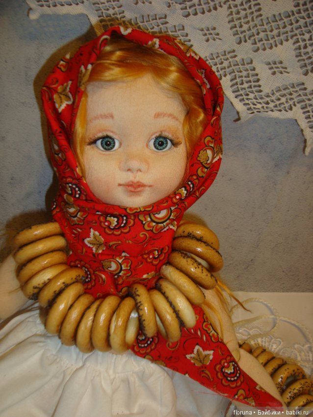 Текстильная кукла Аленка — Авторские текстильные куклы: Вальдорфские (фото 7)