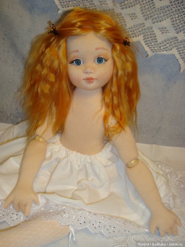Текстильная кукла Аленка — Авторские текстильные куклы: Вальдорфские (фото 6)