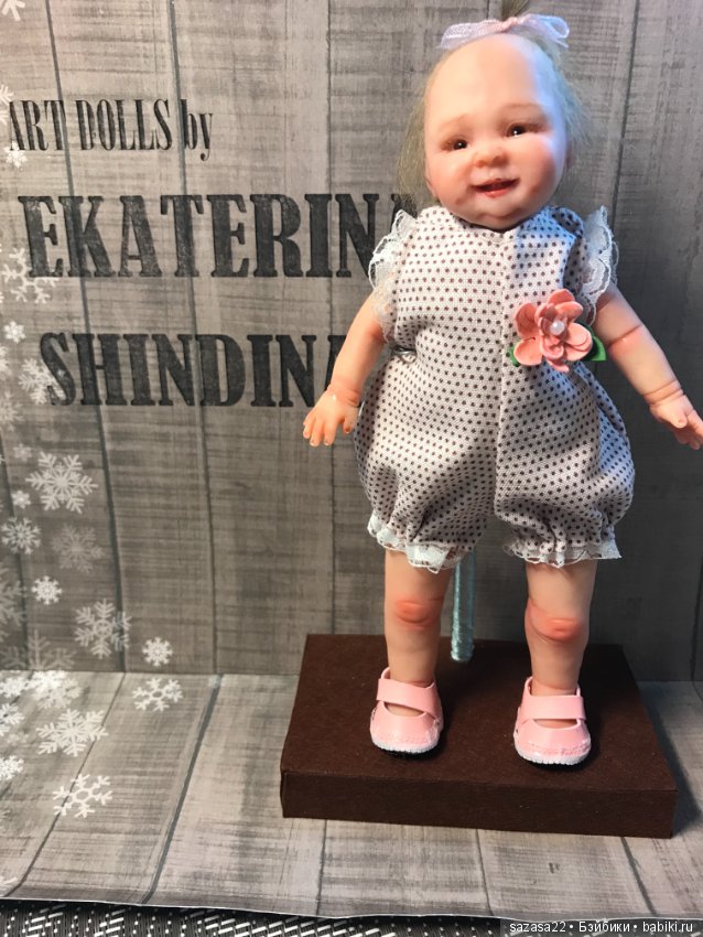 Малышка — Лепка авторских кукол: полимерная глина (фото 2)