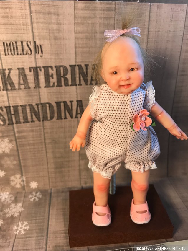 Малышка — Лепка авторских кукол: полимерная глина (фото 5)