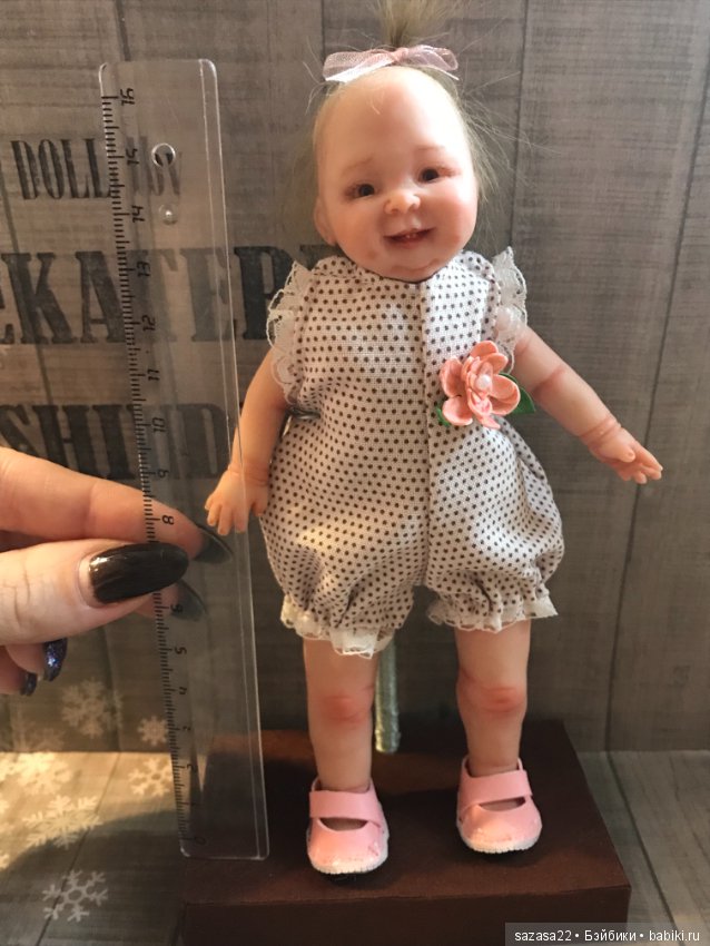 Малышка — Лепка авторских кукол: полимерная глина (фото 8)