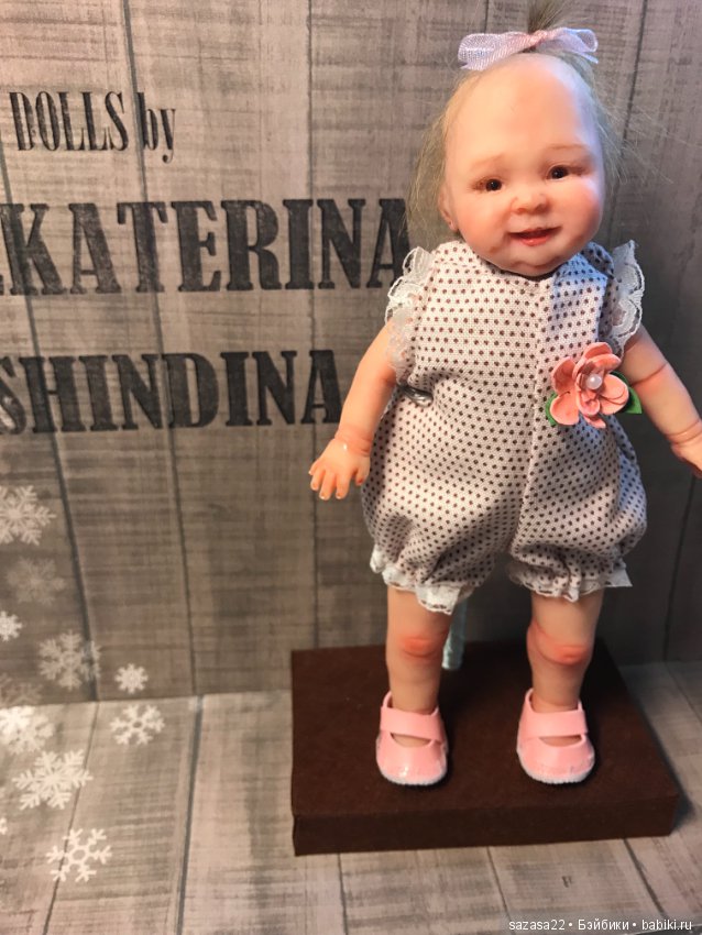 Малышка — Лепка авторских кукол: полимерная глина (фото 3)