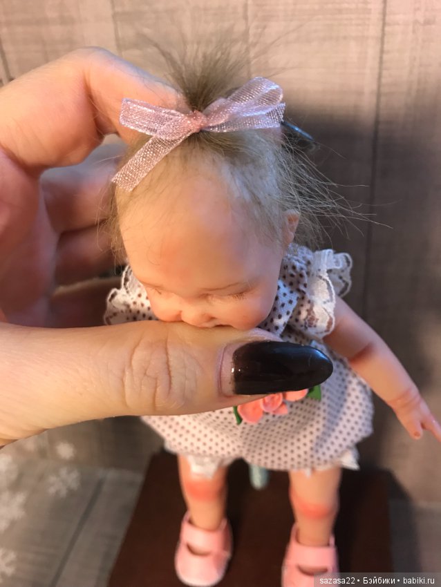 Малышка — Лепка авторских кукол: полимерная глина (фото 4)
