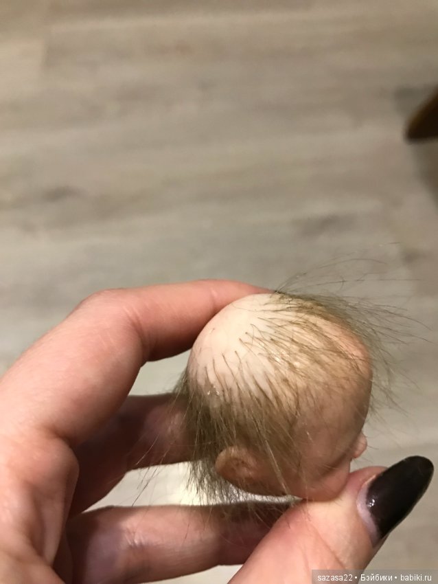 Малышка — Лепка авторских кукол: полимерная глина