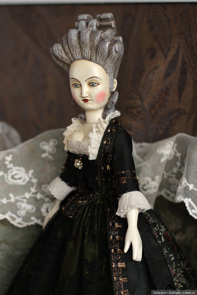 Деревянные куклы со сменными головами и новая француженка (фото 2)