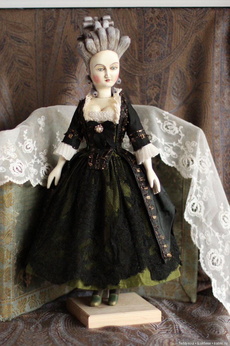 Деревянные куклы со сменными головами и новая француженка (фото 5)