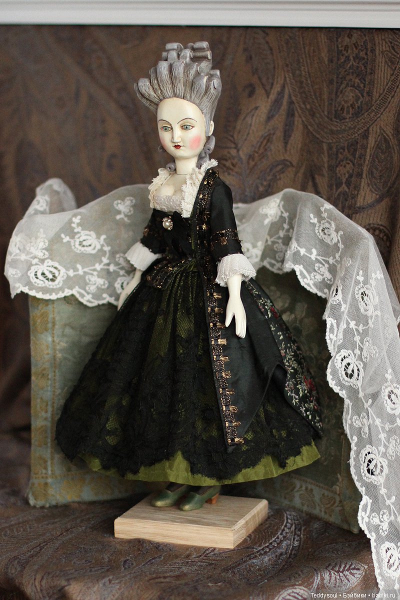 Деревянные куклы со сменными головами и новая француженка (фото 3)
