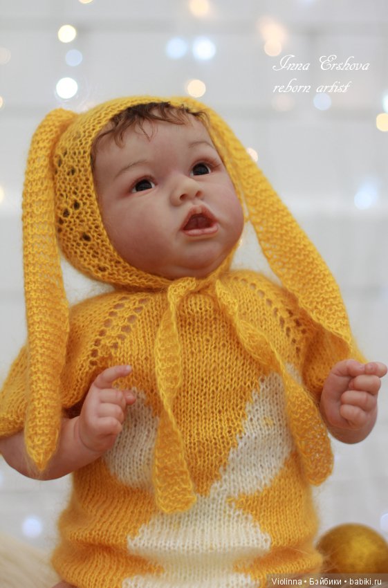 Алина, кукла реборн Инны Ершовой, Saskia by Bonnie Brown (фото 4)