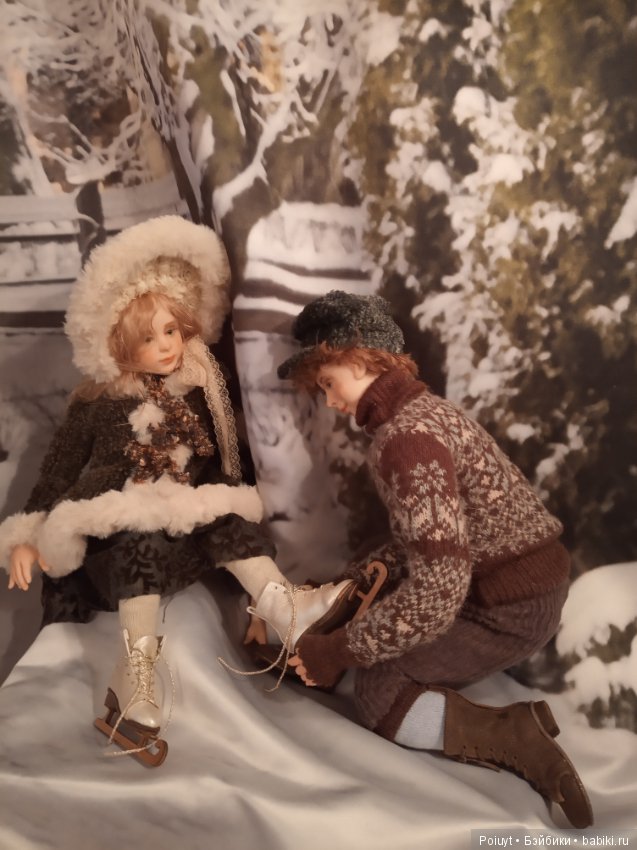 Зимние забавы - кукольные, конечно! Продолжение (фото 9)
