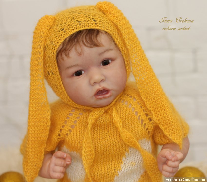 Алина, кукла реборн Инны Ершовой, Saskia by Bonnie Brown (фото 3)