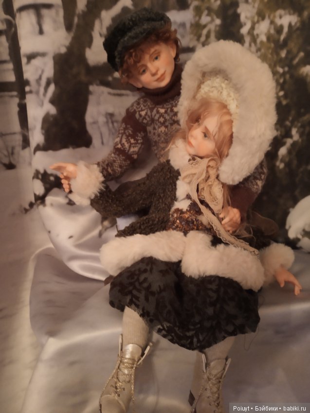 Зимние забавы - кукольные, конечно! Продолжение (фото 3)