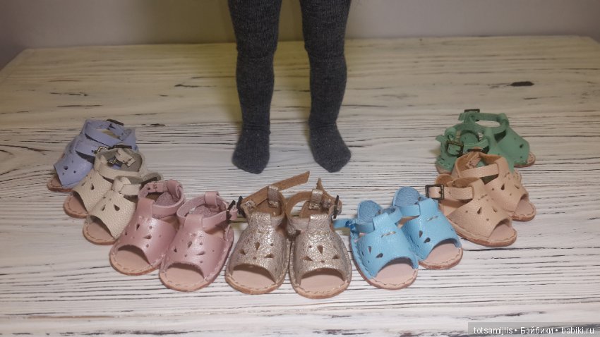 Сандалики для Littlefee — Одежда и обувь для кукол BJD (БЖД): 1/3