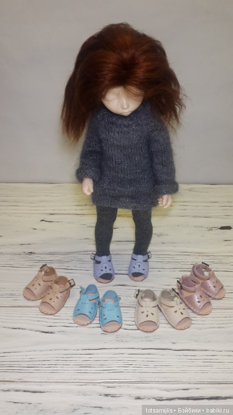 Сандалики для Littlefee — Одежда и обувь для кукол BJD (БЖД): 1/3 (фото 2)