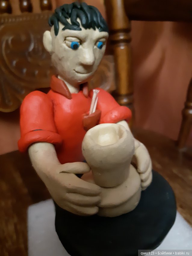 Дочкины поделки или лепка из пластилина и не только. Поделка на конкурс Профессия (фото 4)