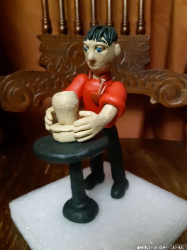 Дочкины поделки или лепка из пластилина и не только. Поделка на конкурс Профессия (фото 8)