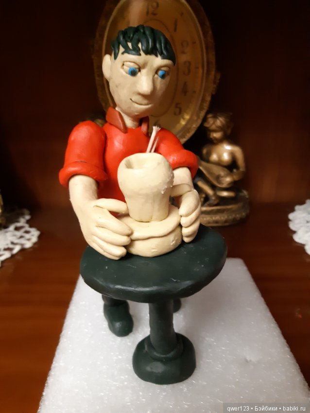 Дочкины поделки или лепка из пластилина и не только. Поделка на конкурс Профессия (фото 7)