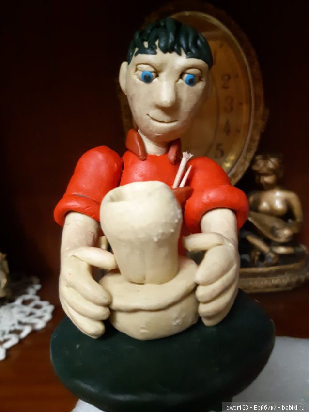 Дочкины поделки или лепка из пластилина и не только. Поделка на конкурс Профессия (фото 6)