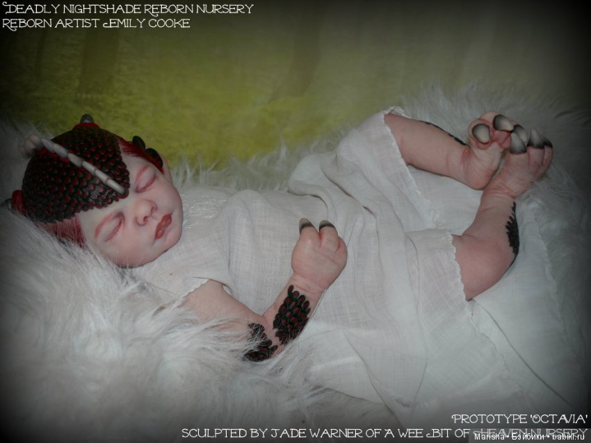 Куклы реборн Emily Cooke — Жуткие и страшные куклы (Horror/Gothic): фото
