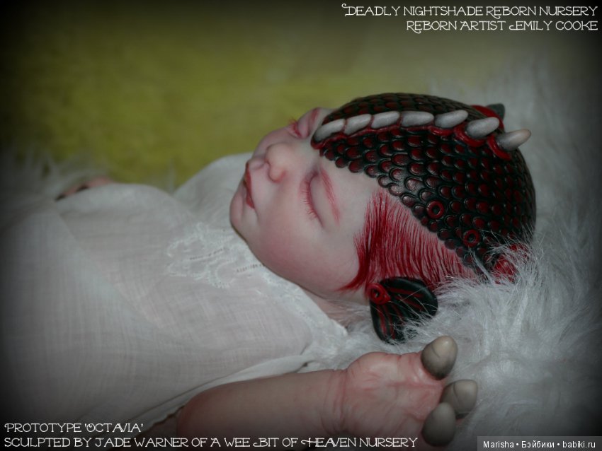 Куклы реборн Emily Cooke — Жуткие и страшные куклы (Horror/Gothic): фото (фото 9)