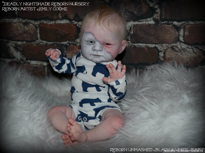 Куклы реборн Emily Cooke — Жуткие и страшные куклы (Horror/Gothic): фото