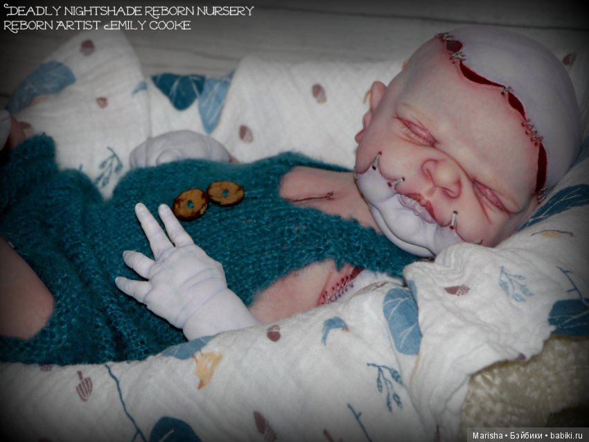 Куклы реборн Emily Cooke — Жуткие и страшные куклы (Horror/Gothic): фото