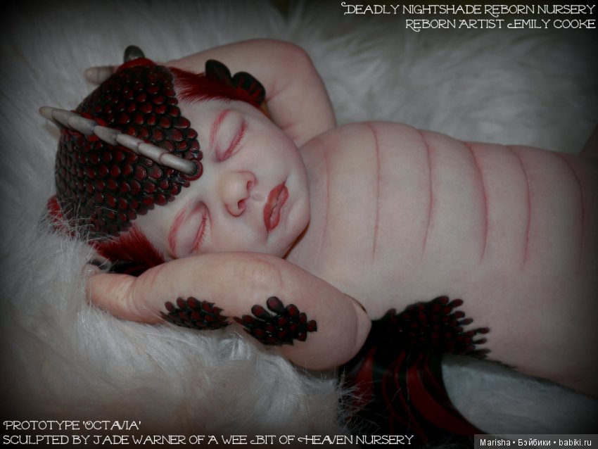 Куклы реборн Emily Cooke — Жуткие и страшные куклы (Horror/Gothic): фото